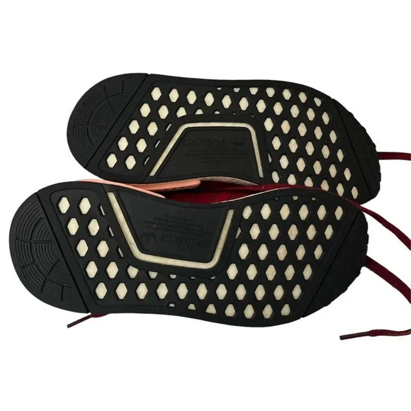 Adidas NMD R1 Collegiate Burgundy - Picture 4 of 5